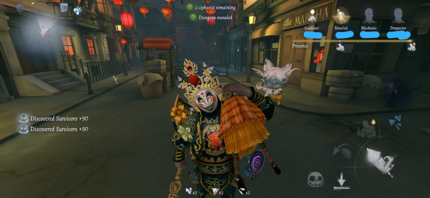 Identity v with much skins s limited and s more 6000k of fragments.