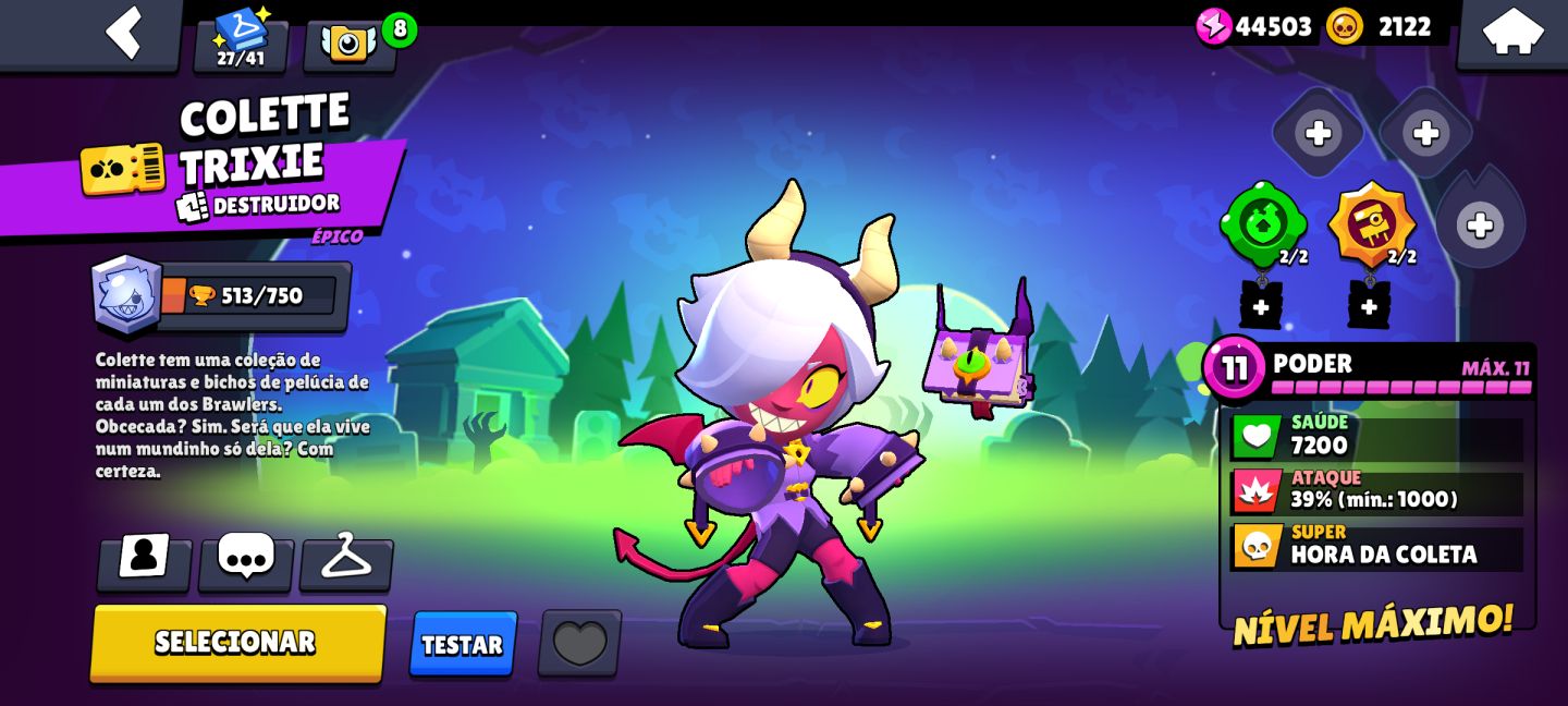CONTA DE BRAWL STARS 38.300+ TROFÉUS 101 BRAWLERS SKINS EXCLUSIVAS