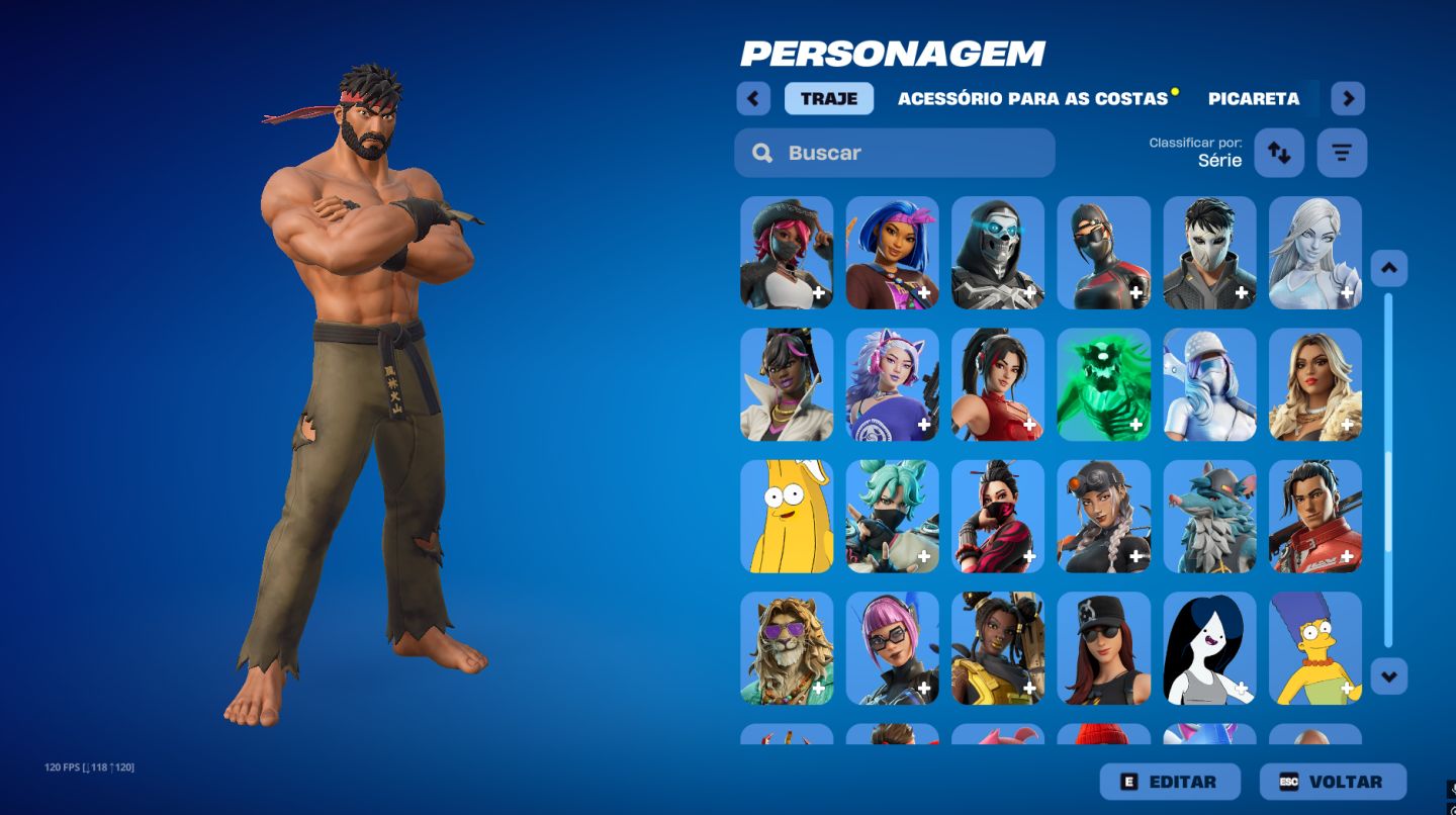 Conta Fortnite +900 gastos