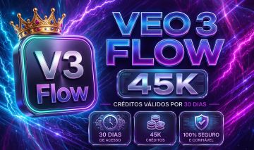 Google Flow Ultra 45.000 Créditos | Veo 3.1 Fast Ultra