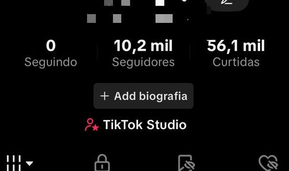 Conta TikTok 10,8k Live Ativa, Promover Liberado Falta viws pra monetizar!