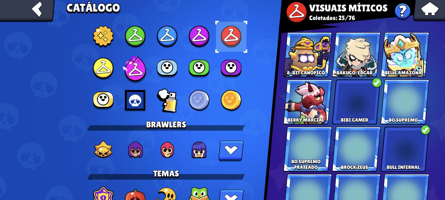 BRAWL STARS | 71K TROFÉUS | 10K+ VITÓRIAS 3X3 | 3.9K COMBATE | SKINS RARAS