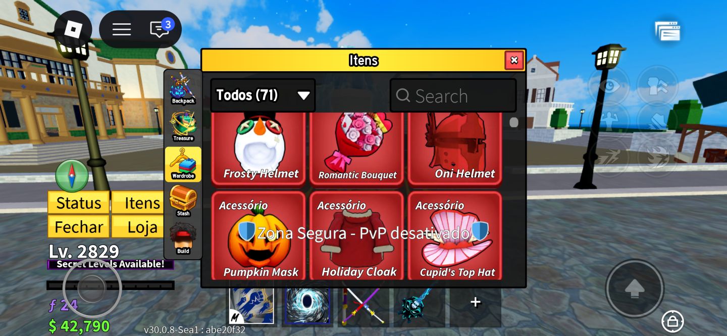 CONTA END GAME BLOX FRUITS COM DRAGON PERM E KIT PERM