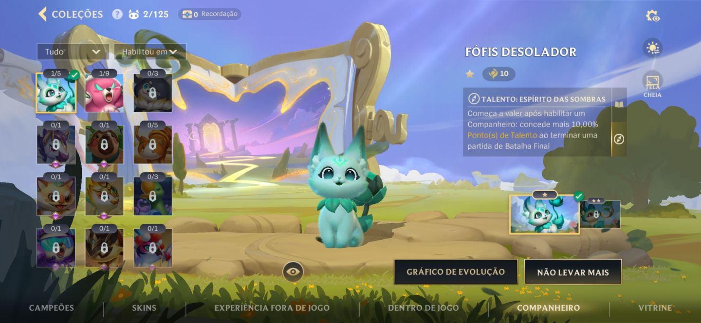 Conta antiga de ex mono Ahri
