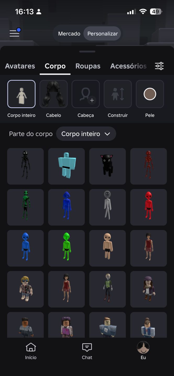 Conta de Roblox barata