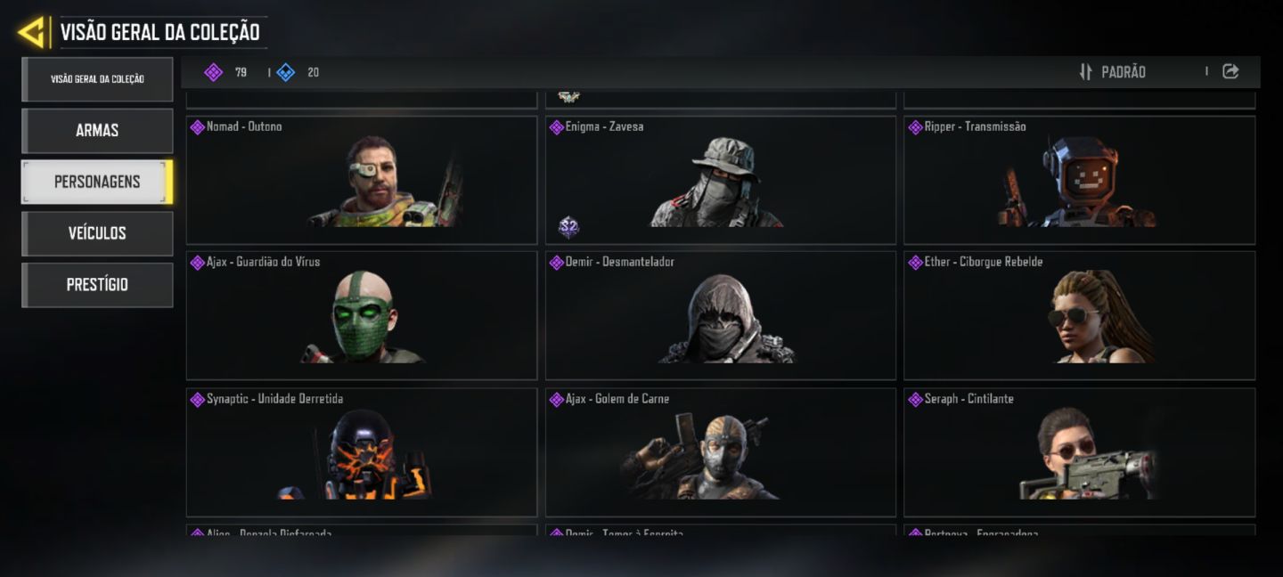 CONTA COD MOBILE +500 SKINS DE ARMA
