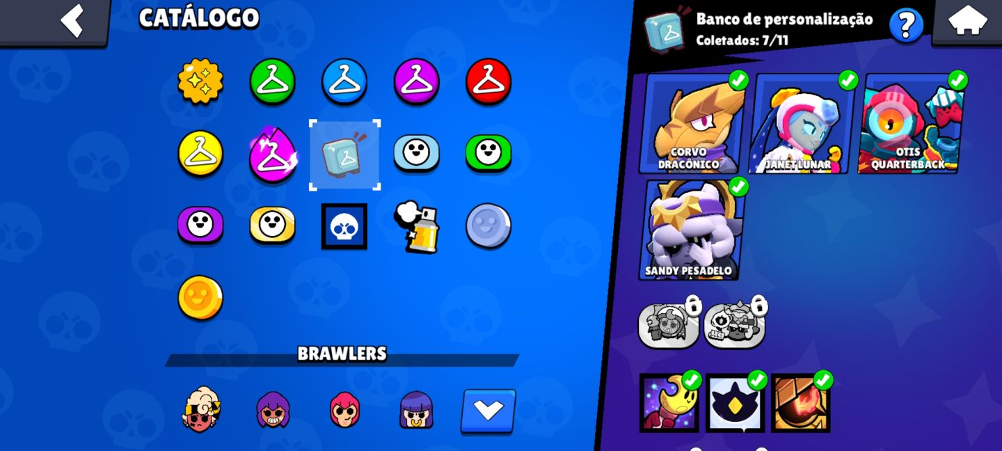 CONTA DE BRAWL STARS COM BASICA COM ULTRA LENDÁRIO
