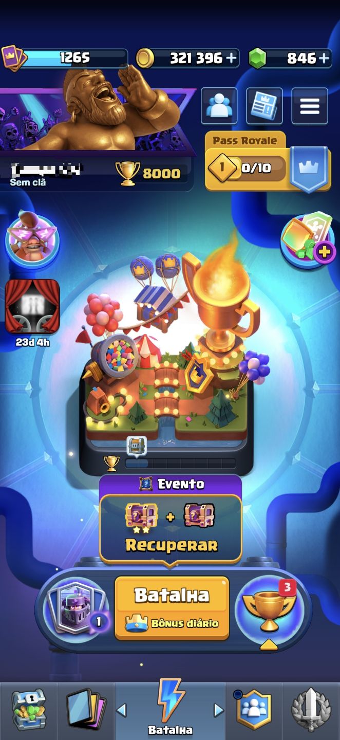 !! Conta muito boa de Brawl Stars e Clash Royale !!
