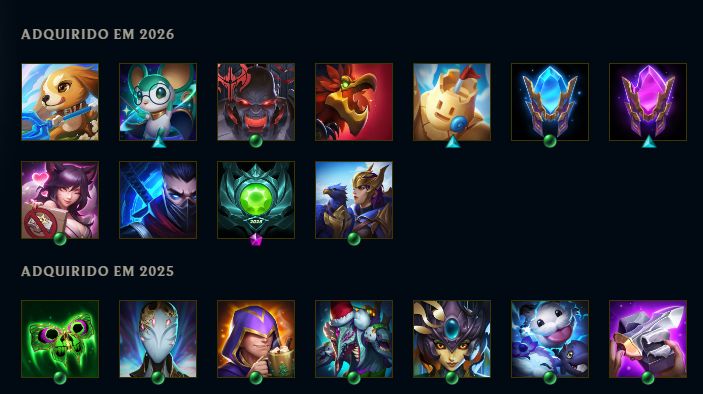 CONTA JINX FRAGMENTADA + FINALIZADOR + BANDEIRA + TODOS CAMPEÕES + 184 SKINS
