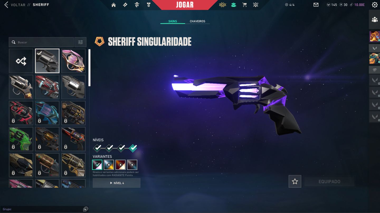 Conta Lvl 151, 1350 gastos, peak asc.