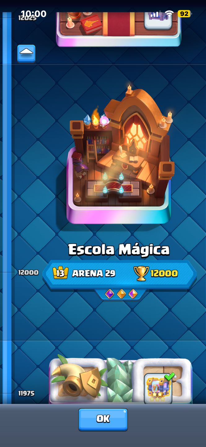Conta clash 12k troféus