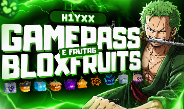 BLOXFRUIT GAMEPASS E FRUTAS {ENTREGA + MAIS RÁPIDA!}