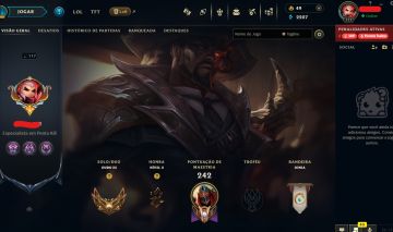 UPADA A MÃO - CONTA DE 2017 - 90 SKINS - LVL 117 - 107 CAMPEÕES - 20 CROMAS