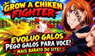 GROW A CHIKEN FIGHTER | MELHOR DO SITE | PEGO | EVOLUO | REBIRTH
