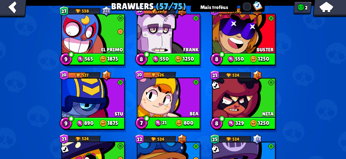 CONTA BRAWL STARS!!! COM 4 PASSE FAÇO DESCONTO SE CHORAR