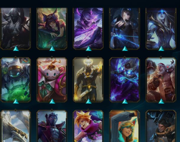Conta LoL com viego exaltado e +200 skins