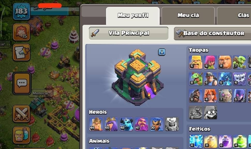 Conta Clash Of Clans Cv14 Bem Upada