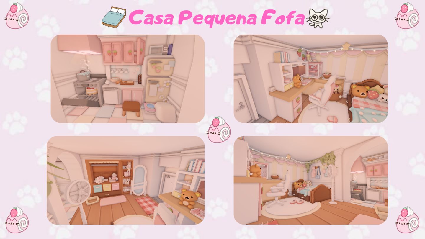 ADOPT ME | CASINHAS ATUALIZADAS E FOFAS (ESTOQUE ATUALIZADO!! )