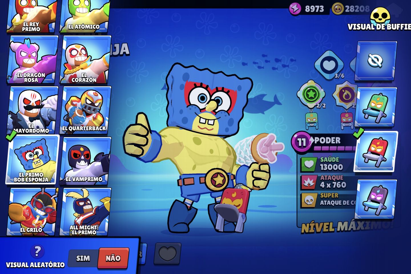 CONTA BRAWL STARS FULL LV11 HIPERCARGAS E BUFFIES / 105K TROFÉUS / 2 FRANK REI