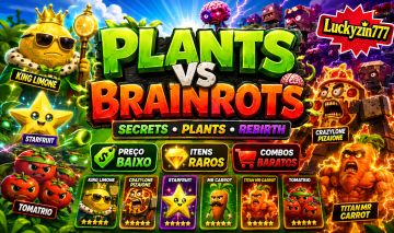 [KING LIMONE + SECRETS] PLANTS VS BRAINROTS | PREÇO BAIXO