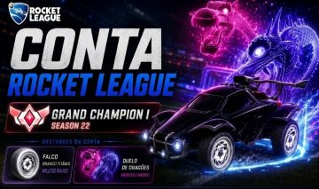 Conta Rocket League com Recompensa + Tag GC Season 22