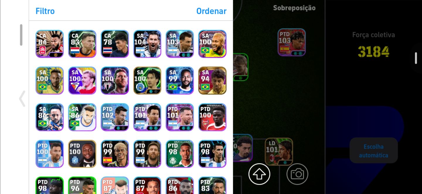 Conta efootball disponível