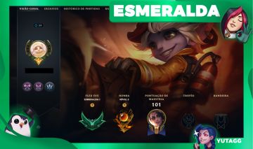 [SMURF ULTIMATE] CONTA ESMERALDA 1 FLEX - OURO 1 SOLO DUO - FULL ACESSO!