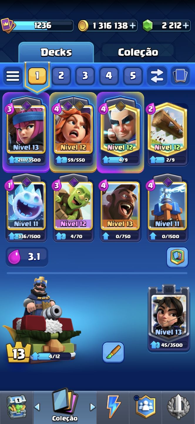 Conta Clash Royale a Venda