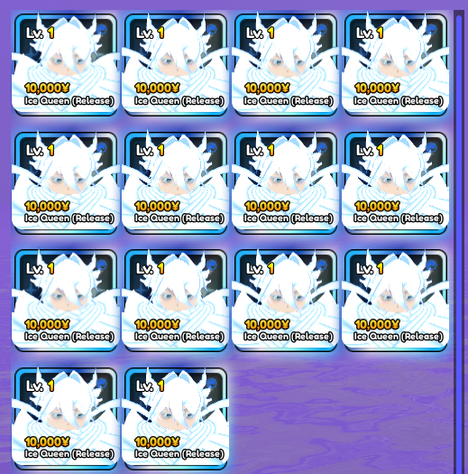 Anime Vanguards | Rukia- Ice Queen Vanguards SALE!!