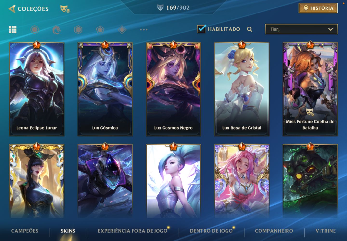 Conta Wild Rift Main sup/mid fadinha com bordas + conta lol Ahri lenda ascendida