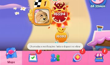 Conta Candy Crush nível +16000 1300 barras de ouro