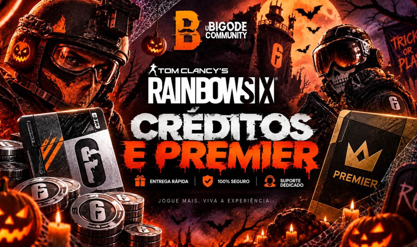 [OFERTA HALLOWEEN] Créditos R6 Rainbow Six Siege | PS5 / XBOX / PC
