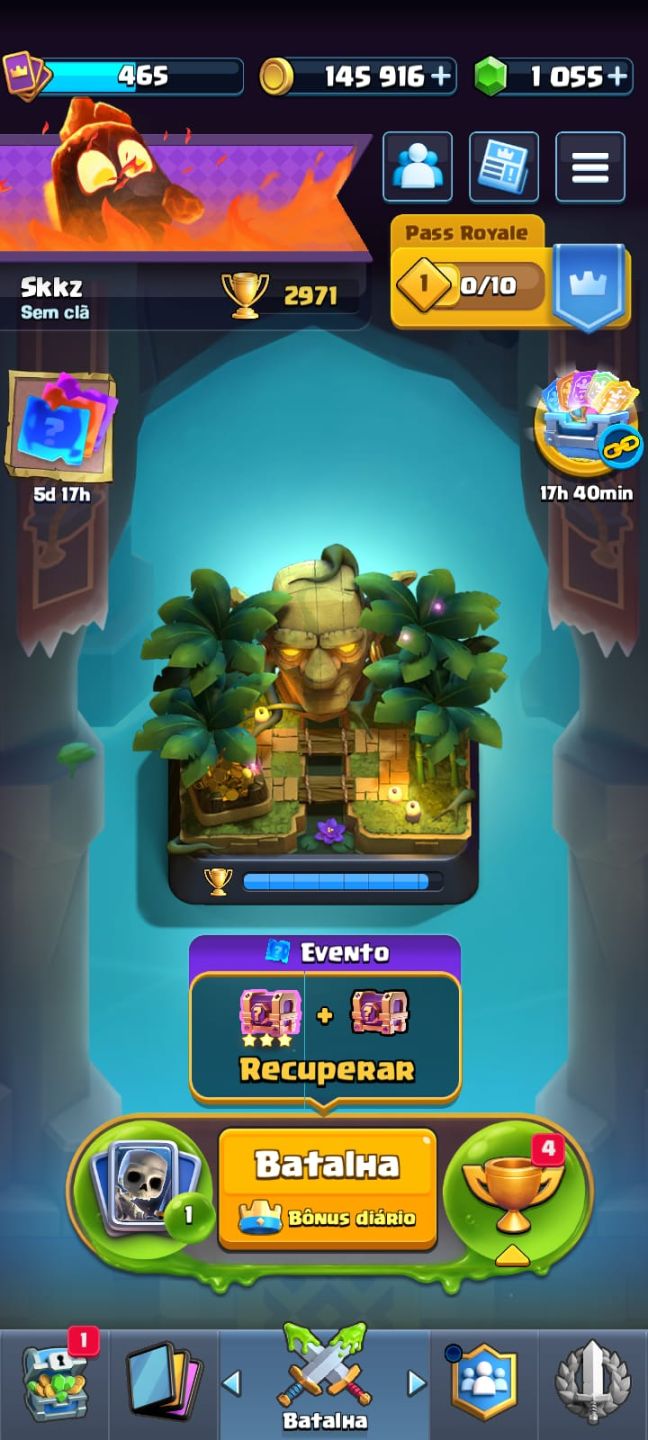 Essa conta de Clash Of Clans e Clash Royale junto! - FULL ACESSO - no preçinho!!
