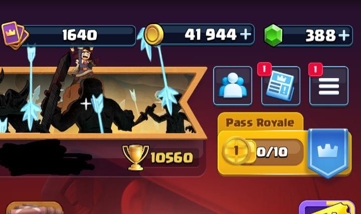 Conta clash, 9 anos de jogo, 10500 troféus + conta brawl (31k)