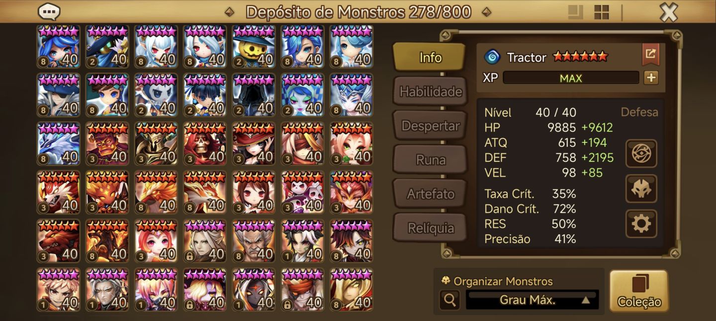 BAIXOU! Conta Summoners War 2LDS - Juiz 1 RTA MAIS DE 250 6