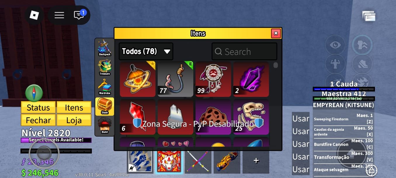 CONTA COM KITSUNE CRIMSON PERM