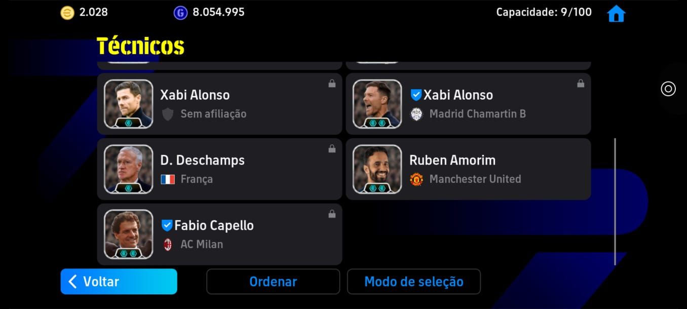 CONTA META DE EFOOTBALL MOBILE COM CARTAS RARAS DA ÉPOCA DO PES! (SUAREZ GREMIO)