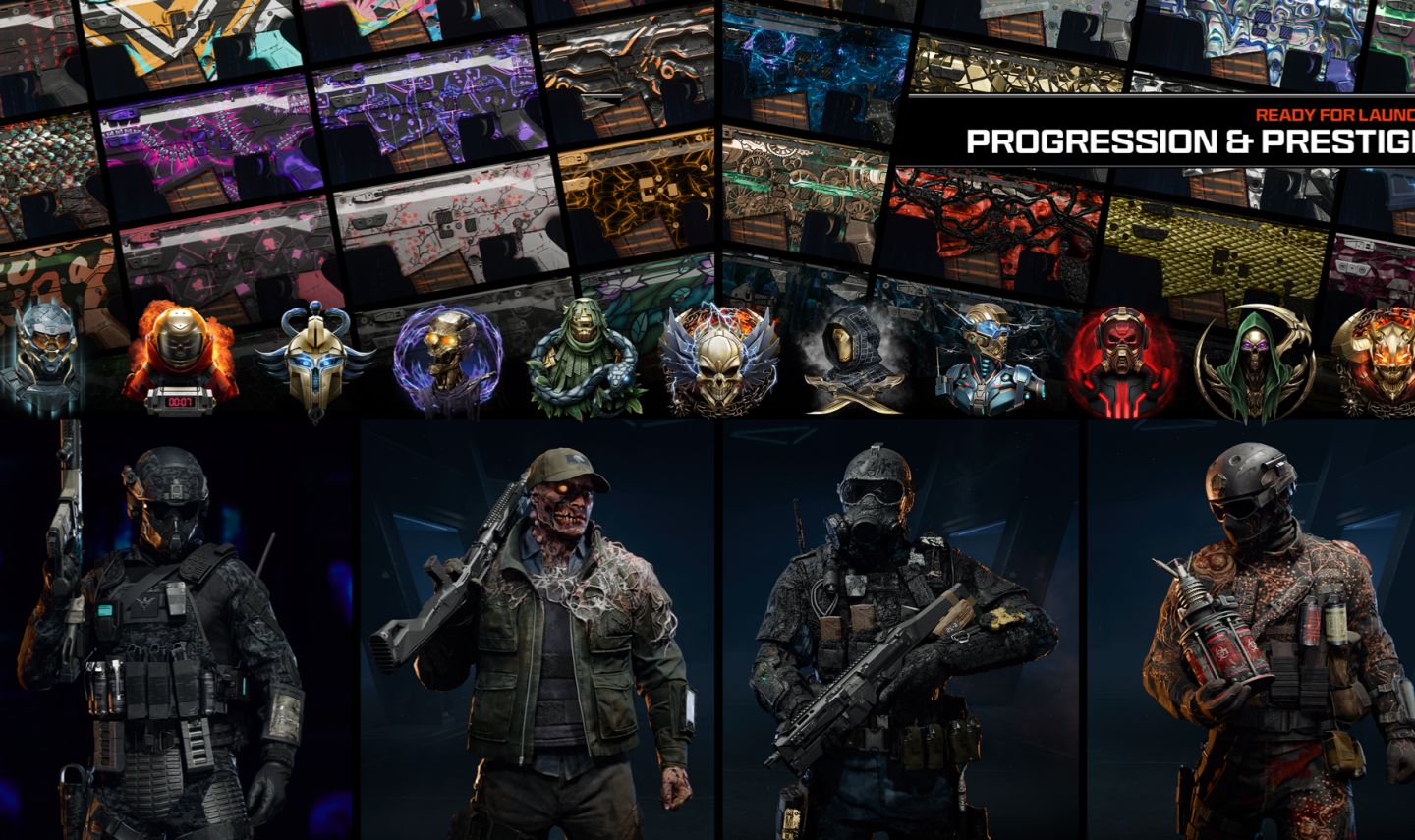UPO SEU PRESTÍGIO - CAMUFLAGENS E ARMAS WARZONE, BO7, BO6