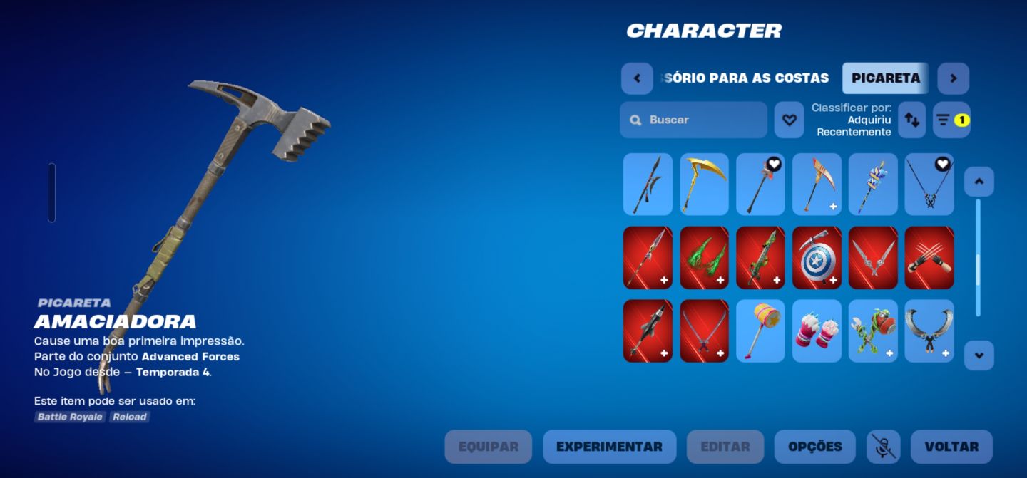 Conta fortnite bundle travis passe capítulos 3/4 completo