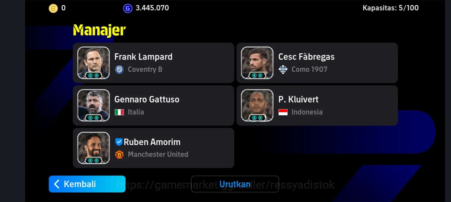 EFOOTBALL 3229 FC | CANNAVARO 106 | MESSI 105 | BEBETO 105 | OLMO 105 | 3.4M GP