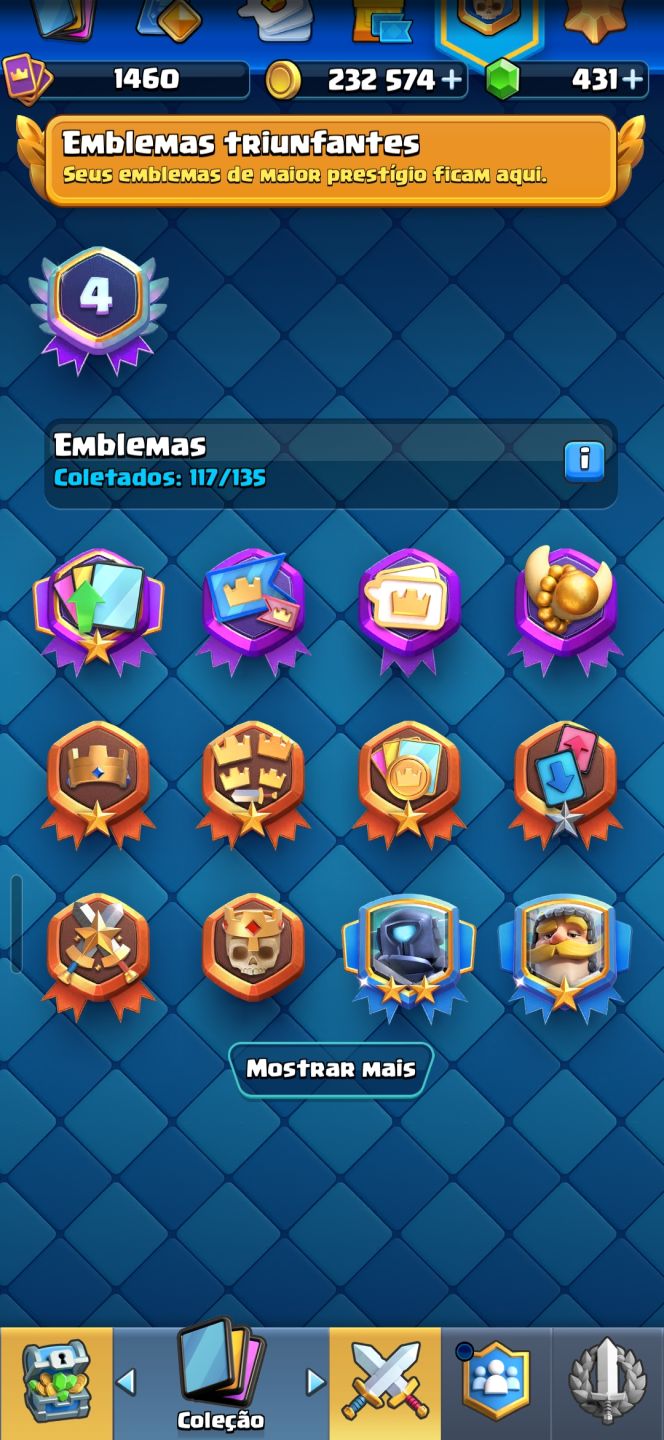 COMBO DE CONTAS CLASH ROYALE + BRAWL STARS