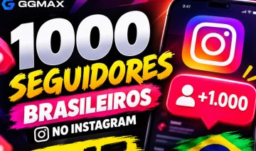 1000 Seguidores Brasileiros Instagram