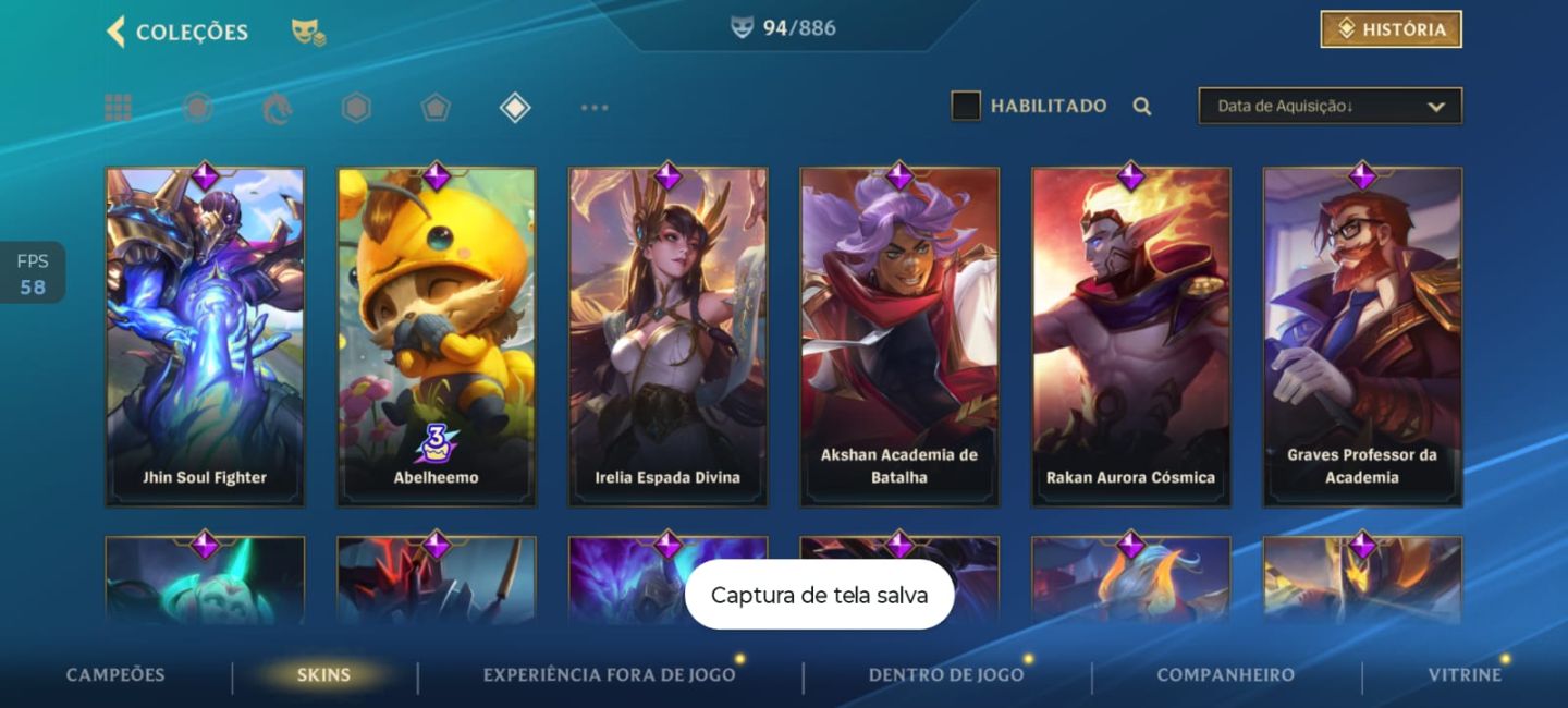 Conta WR Elo Mestre |94 Skins| Deus-Rei Garen + Yone Emissário + Jinx/Vi Arcane