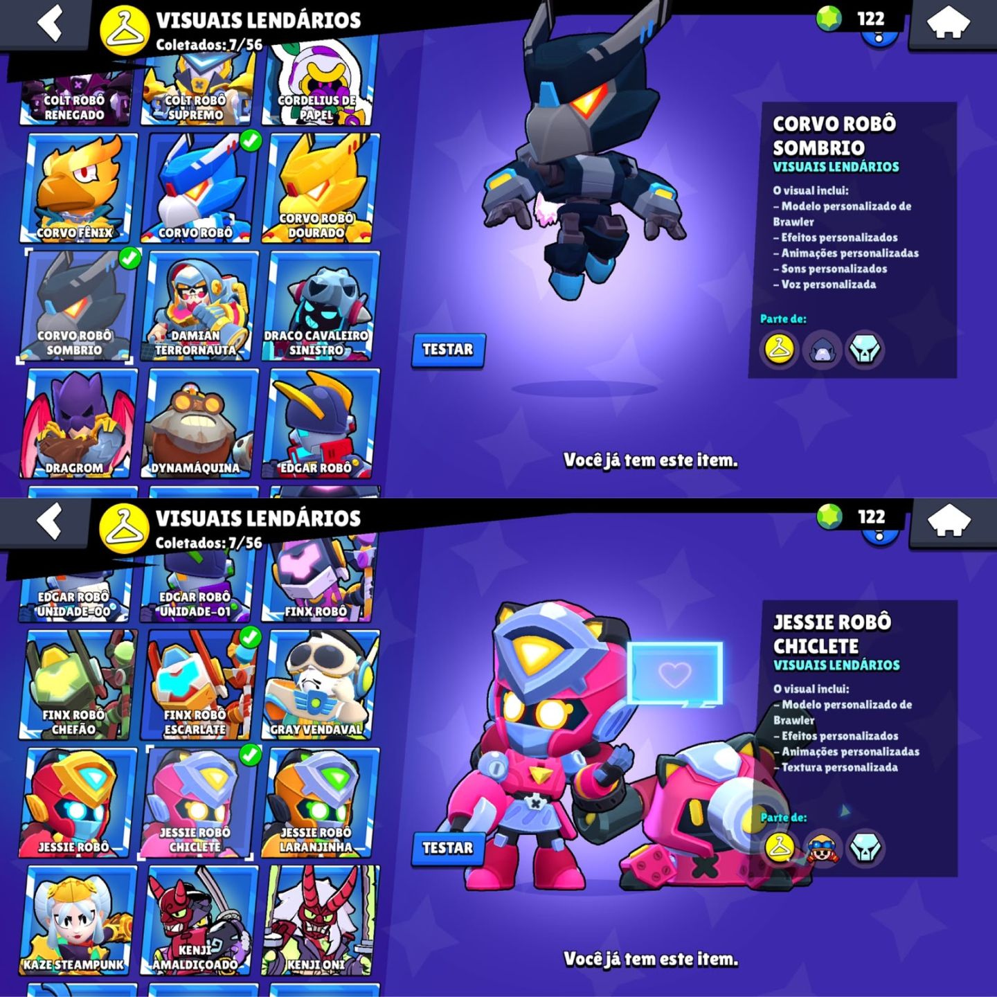 CONTA DE BRAWL STARS | 39K DE TROFEUS | 99 BRAWLERS + KAZE E SIRIUS