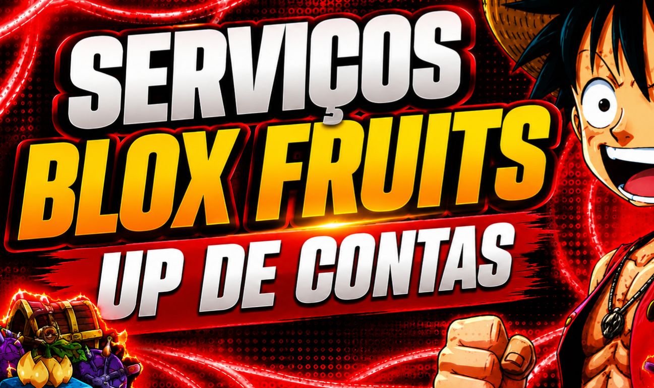 BLOX FRUITS SERVIÇOS UP DE CONTAS PEGAR ITENS ( NÂO TEMOS CONTAS PRONTAS)