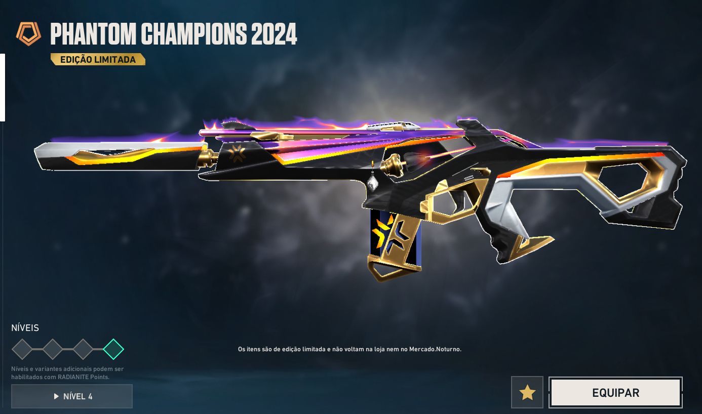 Conta valorant com vandal faca champions faca do vct 25