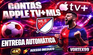 APPLE TV+MLS PREMIUM 4K- 1 TELA PRIVADA | 30 DIAS | ENTREGA AUTOMÁTICA