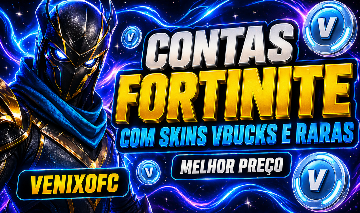 [MELHOR PRECO] Contas Fortnite | Contas com V-Bucks | Skins Raras | Stw OG