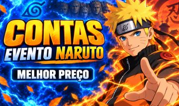 [ NARUTO EVENT ] CONTAS NARUTO FREE FIRE [ MELHOR PREÇO ]