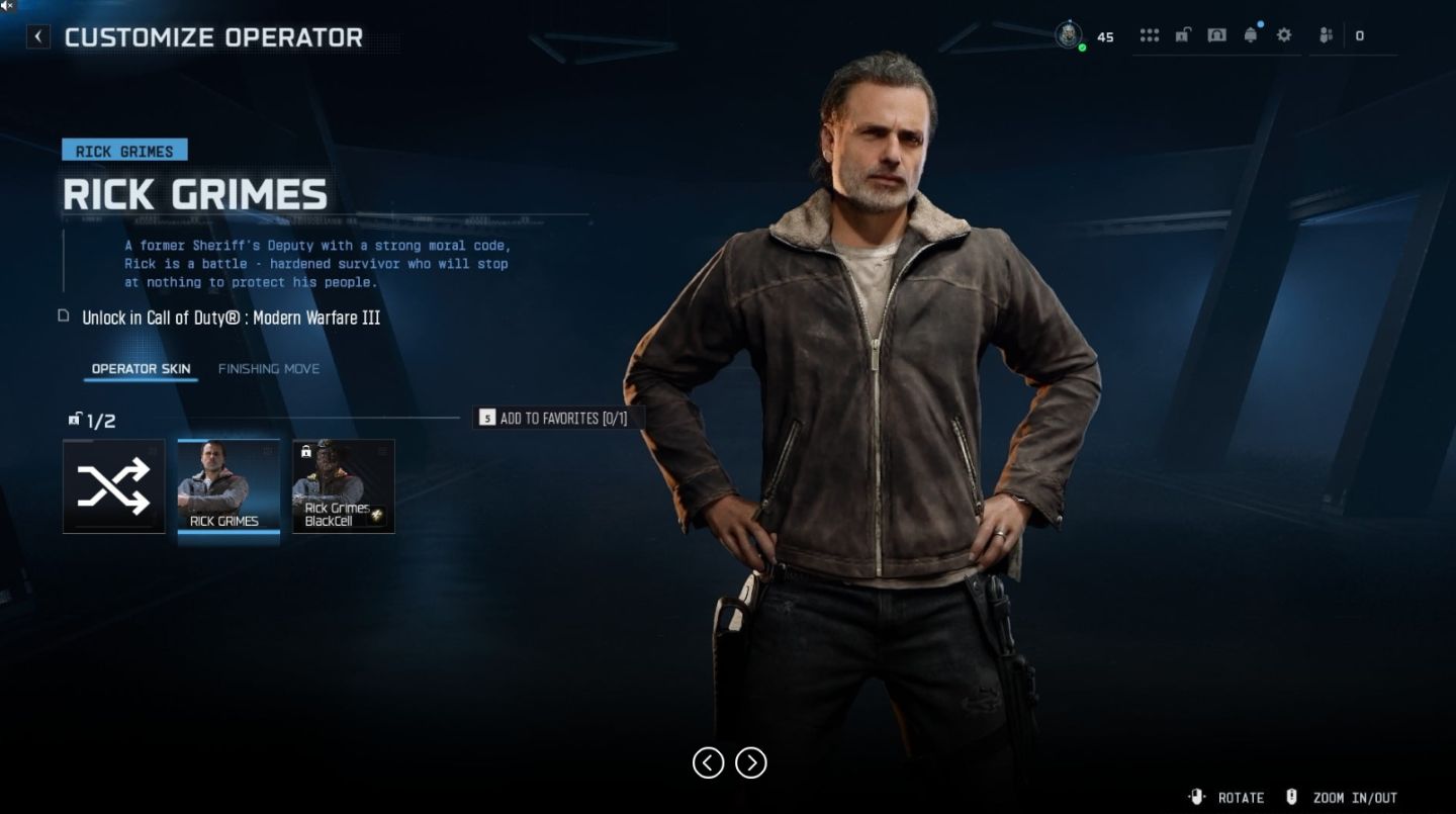 Conta Warzone com FrontMan, Dark metter, SamanthaPJ, Rick grimes, Michael myers